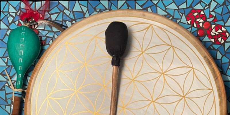 Shamanic Drum and Rattle